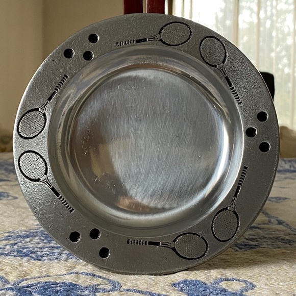 Pewtarex Trophy Plate Dish I Tennis Rim - Picture 1 of 15